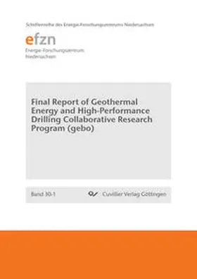  Final Report of Geothermal Energy and High-Performance Drilling Collaborative Research Program (gebo) | Buch |  Sack Fachmedien