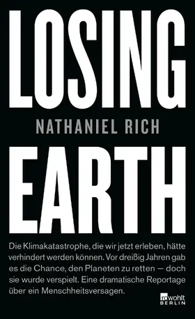 Rich |  Losing Earth | Buch |  Sack Fachmedien