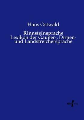 Ostwald |  Rinnsteinsprache | Buch |  Sack Fachmedien