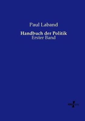 Laband |  Handbuch der Politik | Buch |  Sack Fachmedien