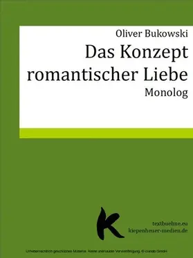 Bukowski |  DAS KONZEPT ROMANTISCHER LIEBE | eBook | Sack Fachmedien