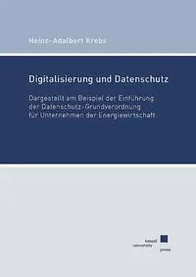 Krebs |  Digitalisierung und Datenschutz | Buch |  Sack Fachmedien