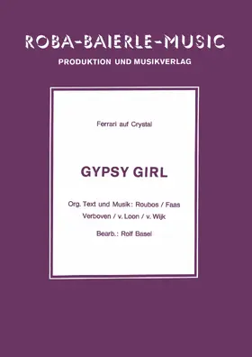 Basel / Roubos / Faas |  Gypsy Girl | eBook | Sack Fachmedien