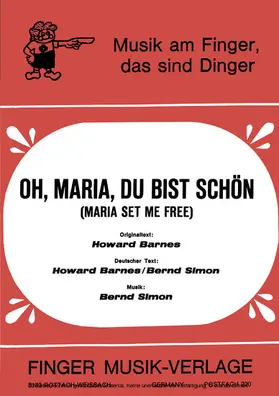 Barnes / Simon |  Oh, Maria, du bist schön | eBook | Sack Fachmedien