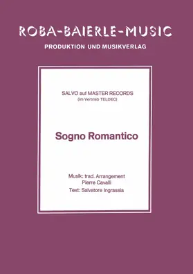 Cavalli / Ingrassia / Salvo |  Sogno Romantico | eBook | Sack Fachmedien