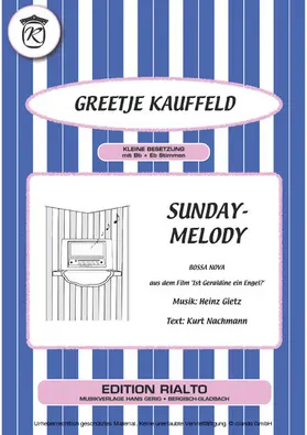 Nachmann / Gietz / Kauffeld |  Sunday-Melody | eBook | Sack Fachmedien