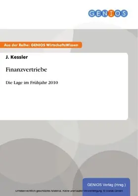 Kessler |  Finanzvertriebe | eBook | Sack Fachmedien