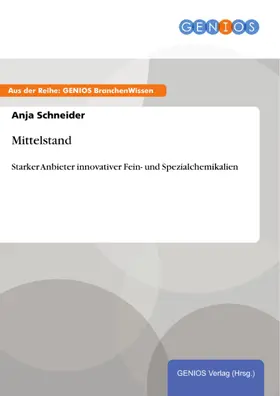 Schneider |  Mittelstand | eBook | Sack Fachmedien