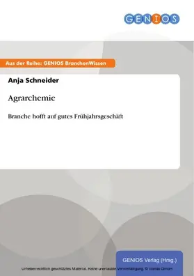 Schneider |  Agrarchemie | eBook | Sack Fachmedien