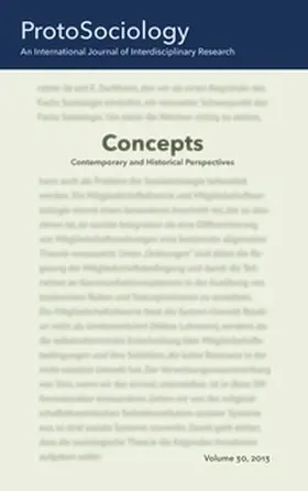 Preyer |  Concepts: Contemporary and Historical Perspectives | Buch |  Sack Fachmedien