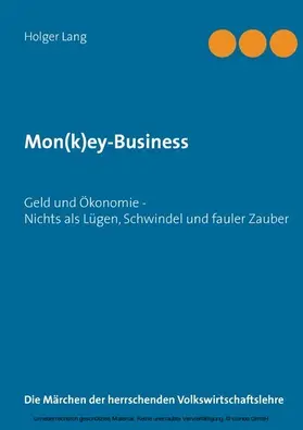 Lang |  Mon(k)ey-Business | eBook | Sack Fachmedien