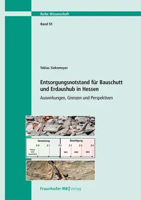 Siekemeyer |  Entsorgungsnotstand für Bauschutt und Erdaushub in Hessen. | Buch |  Sack Fachmedien