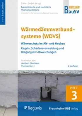 Zöller / Oberhaus / Seibel | Wärmedämmverbundsysteme (WDVS) | E-Book | sack.de