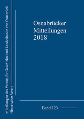 Verein für Geschichte und Landeskunde von Osnabrück |  Osnabrücker Mitteilungen Band 123 | Buch |  Sack Fachmedien