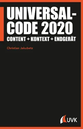 Jakubetz |  Universalcode 2020 | eBook | Sack Fachmedien