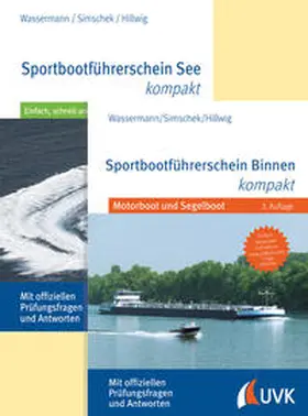 Wassermann / Simschek / Hillwig |  Sportbootführerscheine Binnen und See | Buch |  Sack Fachmedien
