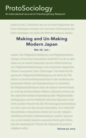 Vij |  Making and Unmaking Modern Japan | eBook | Sack Fachmedien