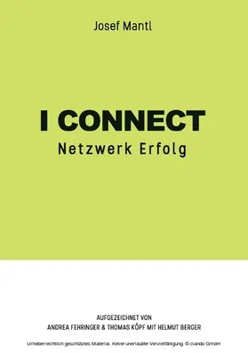 Mantl |  I connect | eBook | Sack Fachmedien
