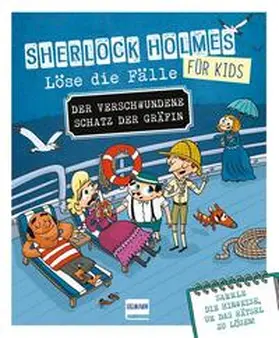 Lebrun |  Sherlock für Kids - Löse die Fälle - Der verschwundene Schatz der Gräfin | Buch |  Sack Fachmedien