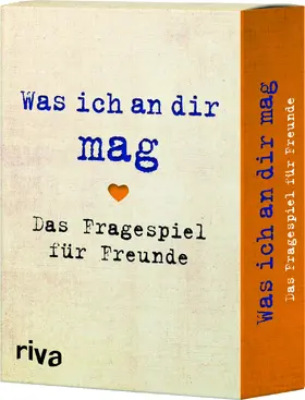 Reinwarth |  Was ich an dir mag - Das Fragespiel für Freunde | Sonstiges |  Sack Fachmedien