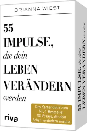 Wiest |  55 Impulse, die dein Leben verändern werden - Das Kartendeck zum Nr.-1-Bestseller 101 Essays, die dein Leben verändern werden | Buch |  Sack Fachmedien