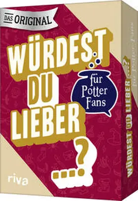 Hegemann |  Würdest du lieber ...? - Die Edition für Potter-Fans | Sonstiges |  Sack Fachmedien