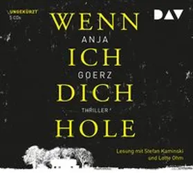 Goerz |  Wenn ich dich hole | Sonstiges |  Sack Fachmedien
