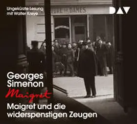 Simenon |  Maigret und die widerspenstigen Zeugen | Sonstiges |  Sack Fachmedien