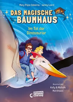 Pope Osborne / Laird / Loewe Graphix |  Das magische Baumhaus (Comic-Buchreihe, Band 1) - Im Tal der Dinosaurier | Buch |  Sack Fachmedien