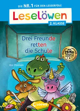 Pannen |  Leselöwen 2. Klasse - Drei Freunde retten die Schule | Buch |  Sack Fachmedien