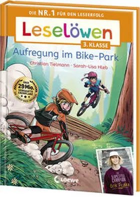 Tielmann |  Leselöwen 3. Klasse - Aufregung im Bike-Park | Buch |  Sack Fachmedien