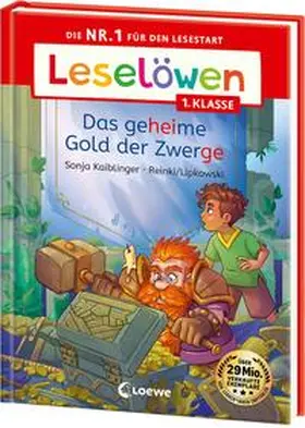 Kaiblinger |  Leselöwen 1. Klasse - Das geheime Gold der Zwerge | Buch |  Sack Fachmedien