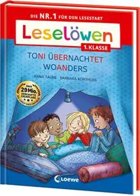 Taube |  Leselöwen 1. Klasse - Toni übernachtet woanders (Großbuchstabenausgabe) | Buch |  Sack Fachmedien