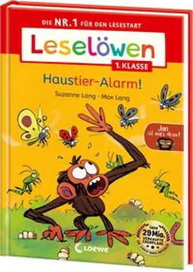 Lang |  Leselöwen 1. Klasse - Jim ist mies drauf - Haustier-Alarm! | Buch |  Sack Fachmedien