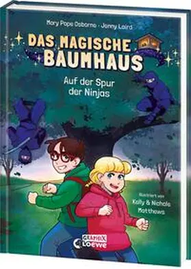Pope Osborne / Laird / Loewe Graphix |  Das magische Baumhaus (Comic-Buchreihe, Band 5) - Auf der Spur der Ninjas | Buch |  Sack Fachmedien