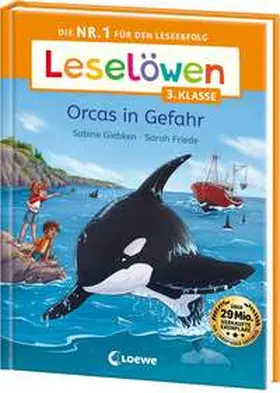 Giebken |  Leselöwen 3. Klasse - Orcas in Gefahr | Buch |  Sack Fachmedien