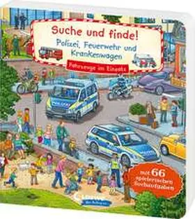  Suche und finde! Polizei, Feuerwehr und Krankenwagen | Buch |  Sack Fachmedien