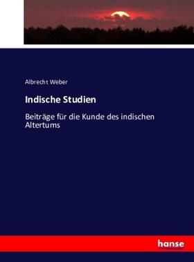 Weber |  Indische Studien | Buch |  Sack Fachmedien