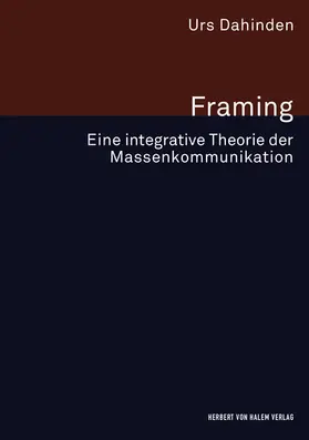 Dahinden |  Framing | eBook | Sack Fachmedien