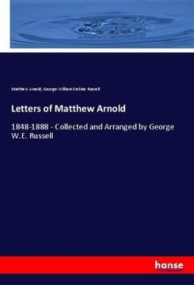 Arnold / Russell |  Letters of Matthew Arnold | Buch |  Sack Fachmedien