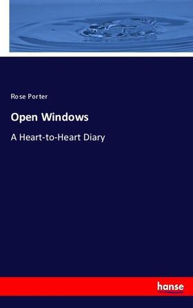 Porter |  Open Windows | Buch |  Sack Fachmedien