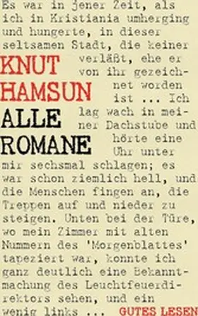 Hamsun |  Knut Hamsun - Alle Romane | eBook | Sack Fachmedien