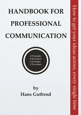 Gutbrod |  Handbook for Professional Communication | Buch |  Sack Fachmedien
