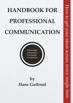 Gutbrod |  Handbook for Professional Communication | eBook | Sack Fachmedien