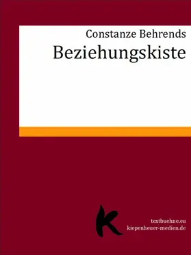 Behrends |  Beziehungskiste | eBook | Sack Fachmedien
