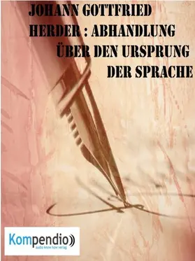 Dallmann / Sasse / Esters |  Abhandlung über den Ursprung der Sprache | eBook | Sack Fachmedien