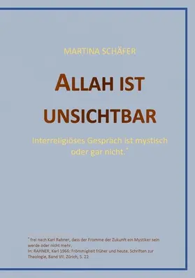 Schäfer |  Allah ist unsichtbar | eBook | Sack Fachmedien