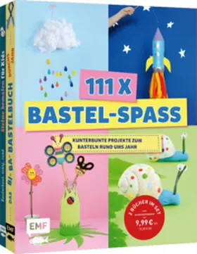 Wunschel / Vogel |  111 x Bastel-Spaß: 2 Bücher im Bundle | Buch |  Sack Fachmedien