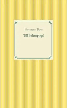 Bote |  Till Eulenspiegel | Buch |  Sack Fachmedien