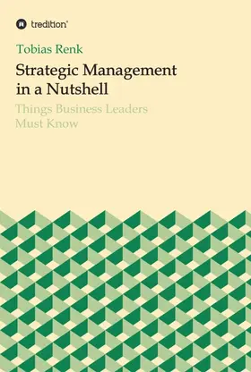 Renk |  Strategic Management in a Nutshell | Buch |  Sack Fachmedien